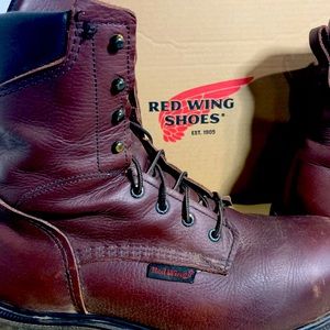 Mens red wing work boots